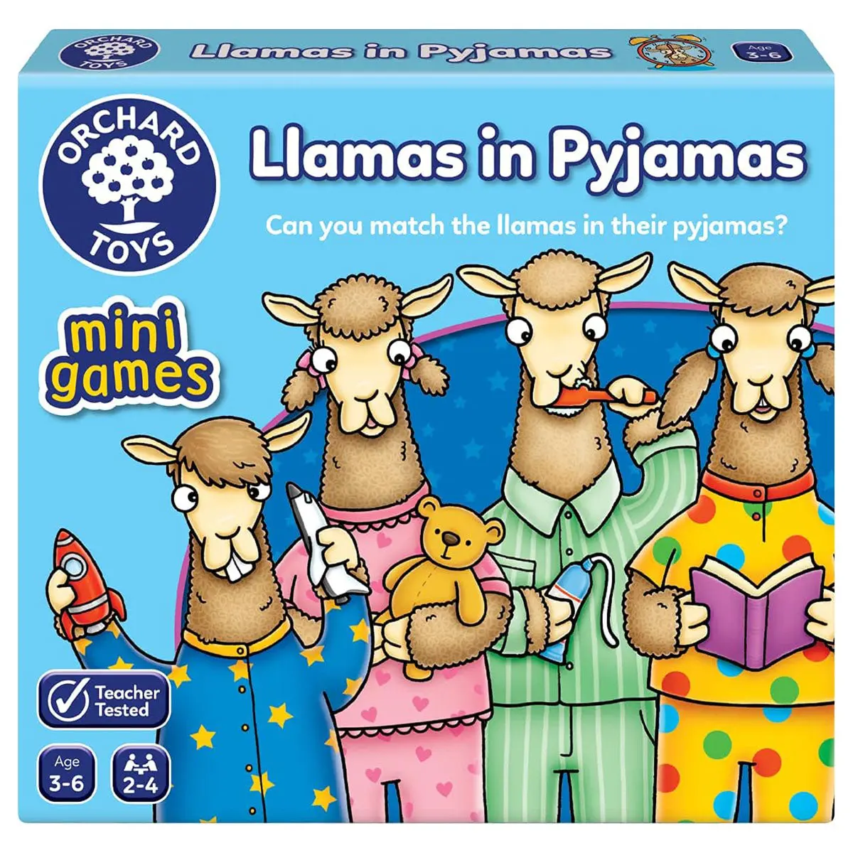Orchard Toys Llamas In Pyjamas Mini Game 1