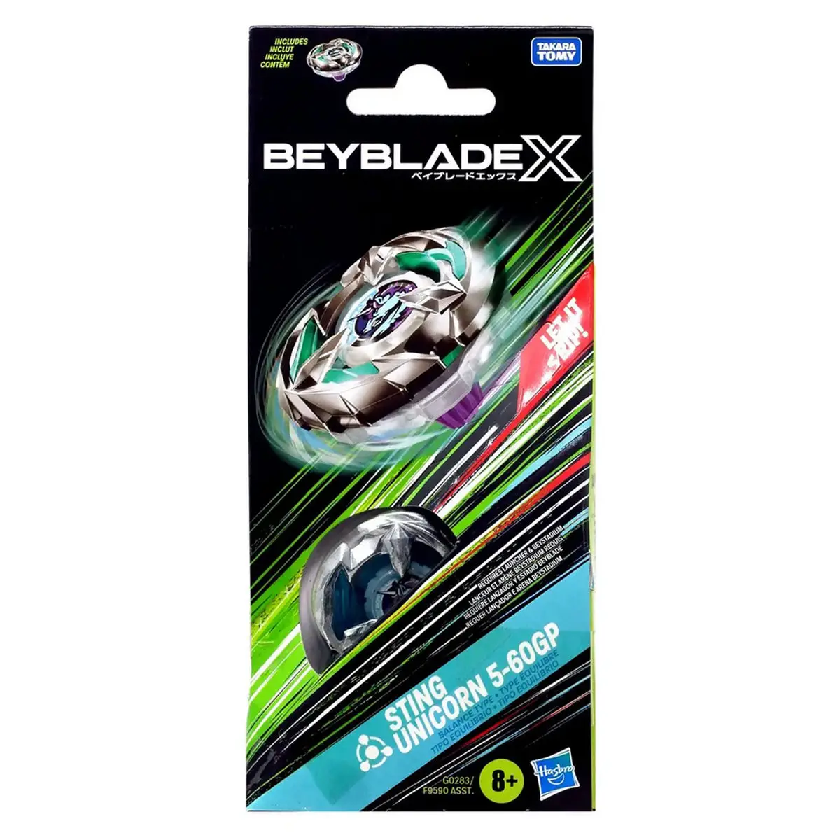 Beyblade X: Sting Unicorn 5-60Gp Balance Type Single Pack 1