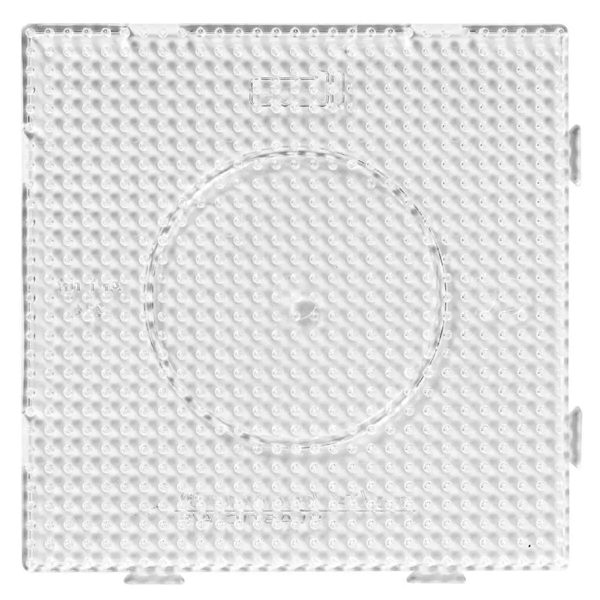 Hama Large Square Transparent Pegboard 1