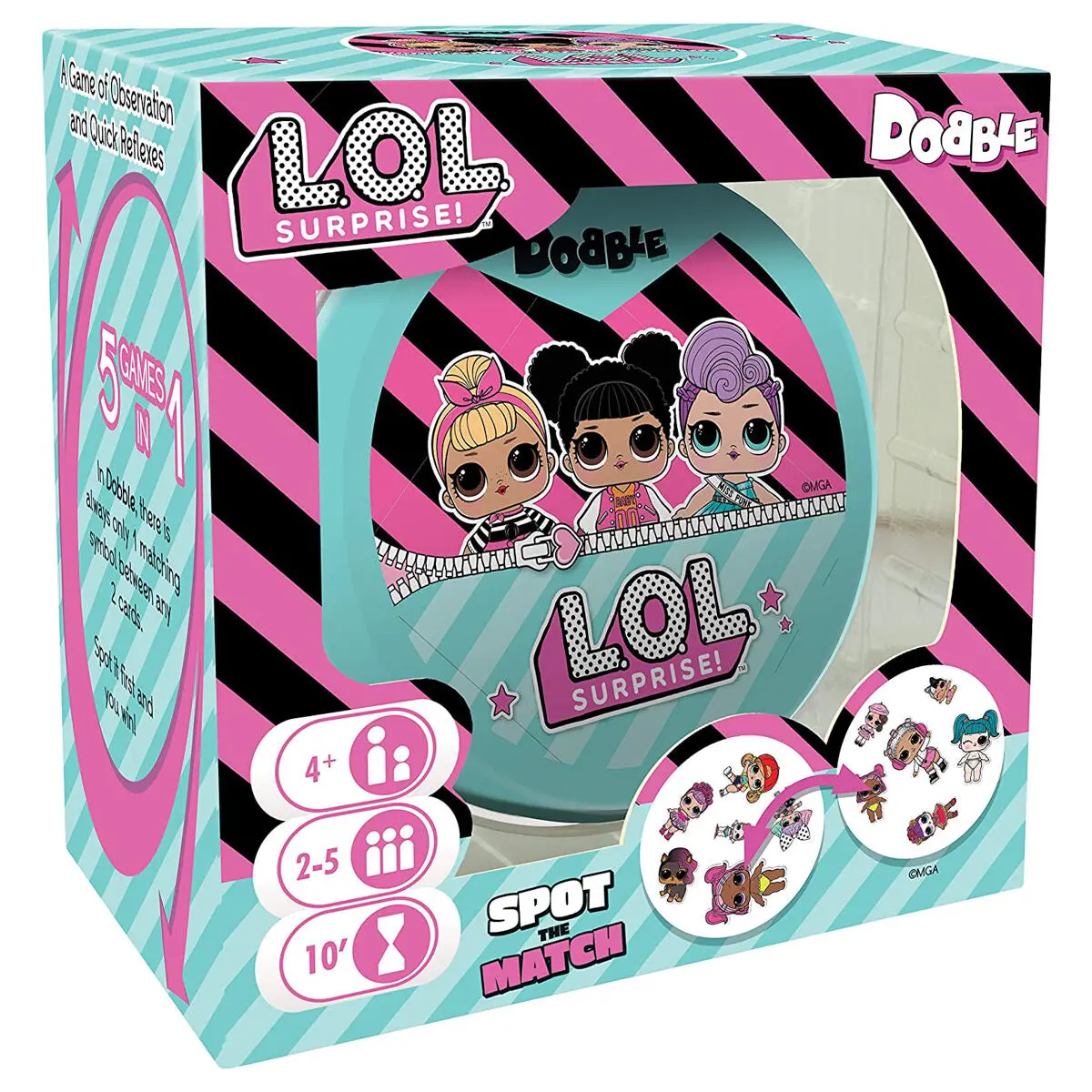 Dobble L.O.L. Surprise! Card Game 1