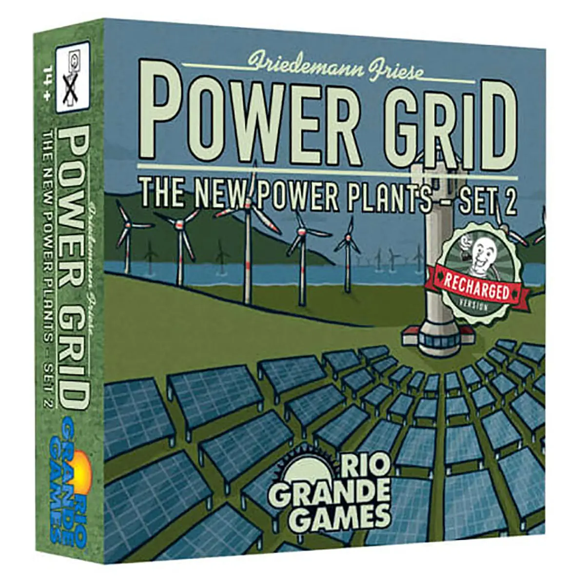 Power Grid: The New Power Plant Cards Set 2 Recharged Version Game Expansion 1