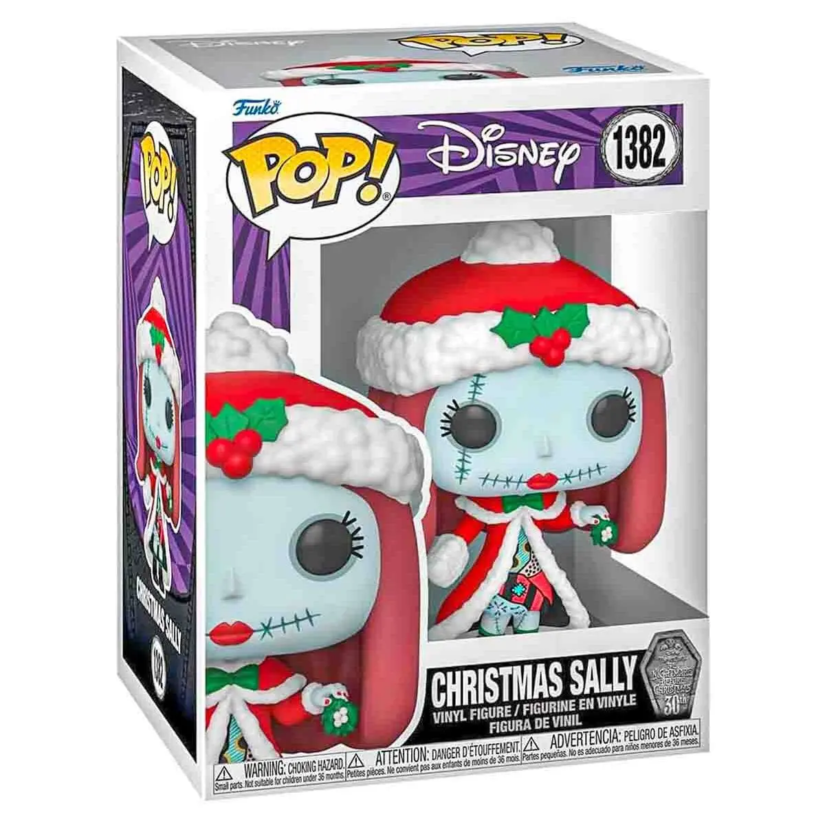 Funko Pop! Disney: The Nightmare Before Christmas 30Th Anniversary: Christmas Sally Vinyl Figure #1382 1