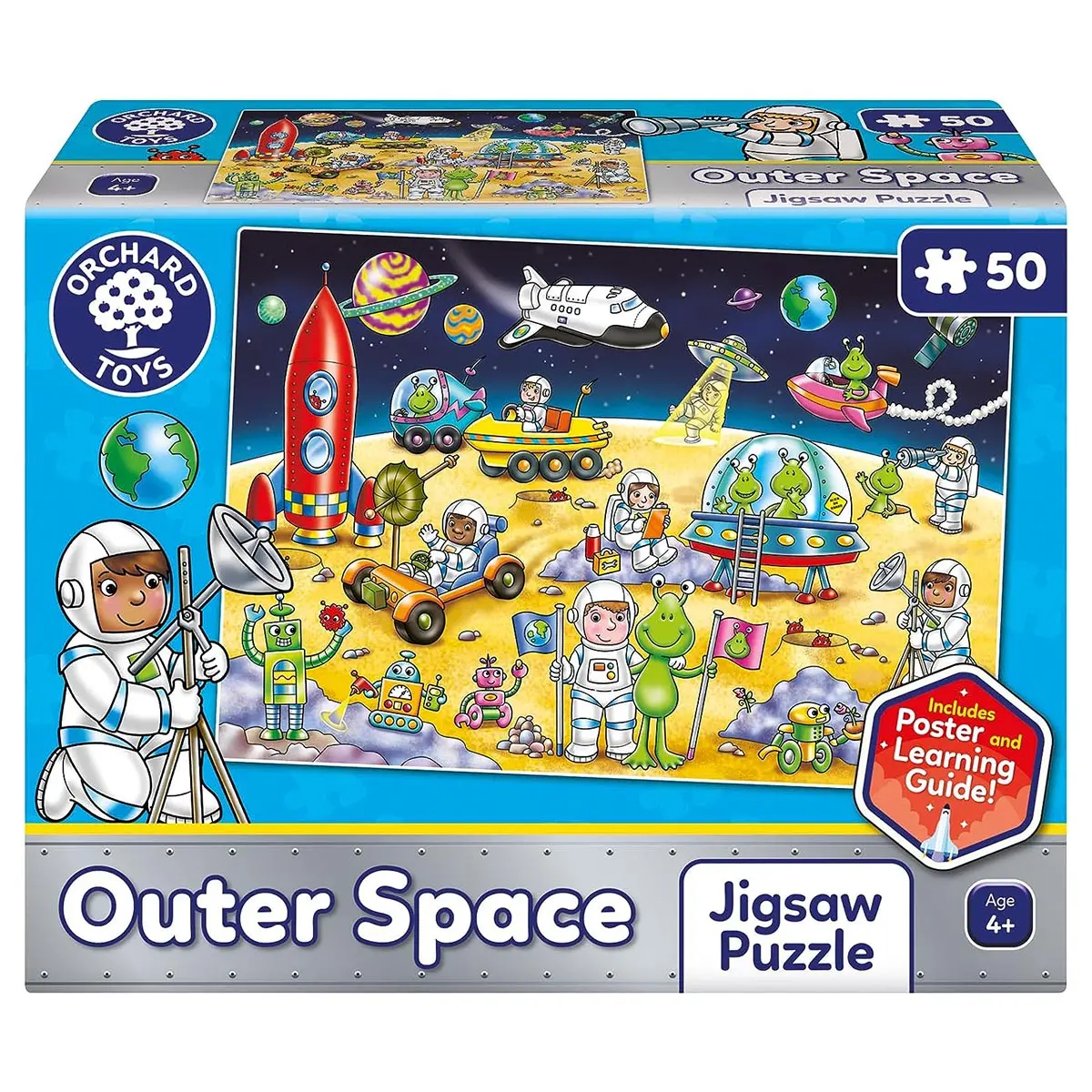 Orcghard Toys Outer Space 50 Piece Jigsaw Puzzle 1