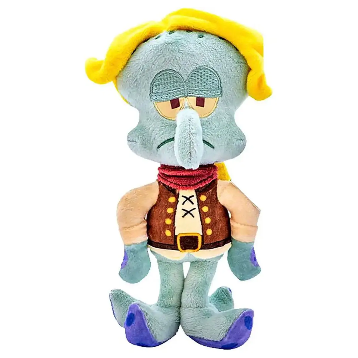 The Spongebob Movie Bikini Bottom Glow Pals Squidward 6" Plush 1