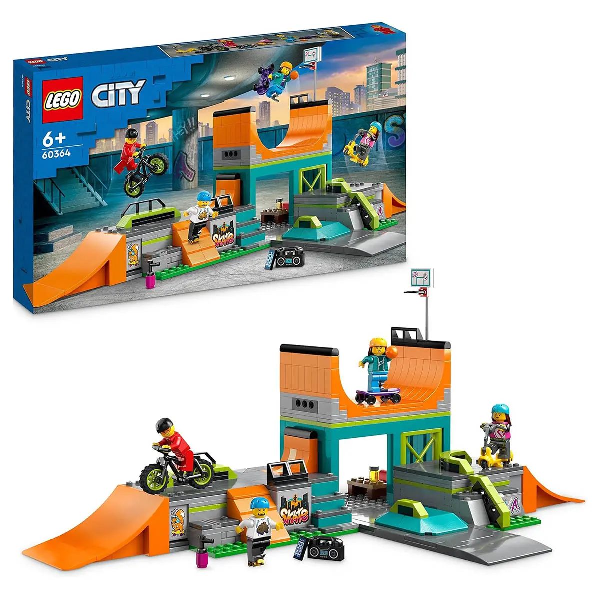 Lego City 60364 Street Skate Park Building Set 2