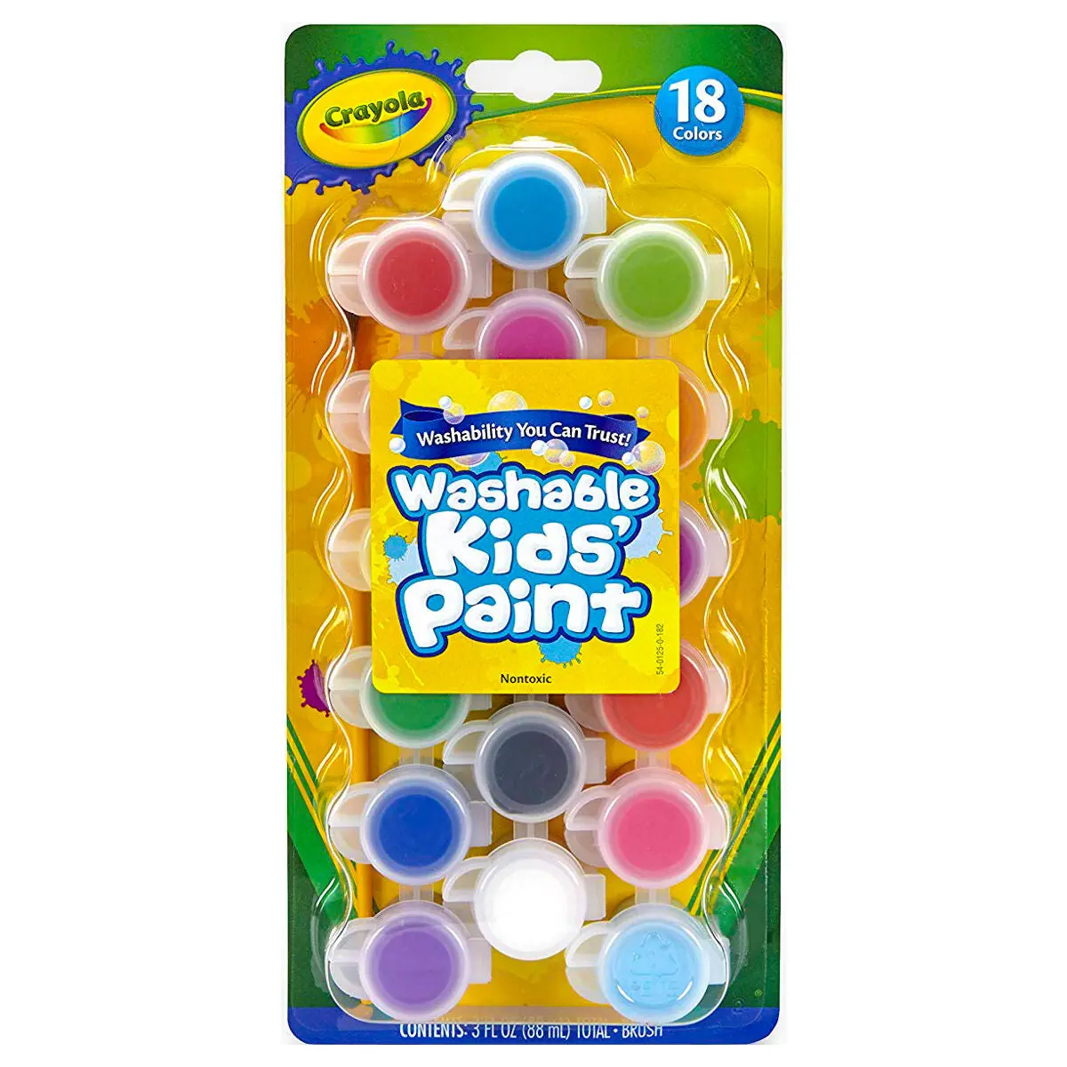 Crayola Washable Kids Paint (18 Pack) 1