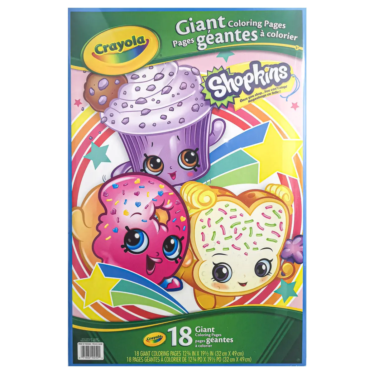 Crayola Shopkins Giant Colouring Pages 1