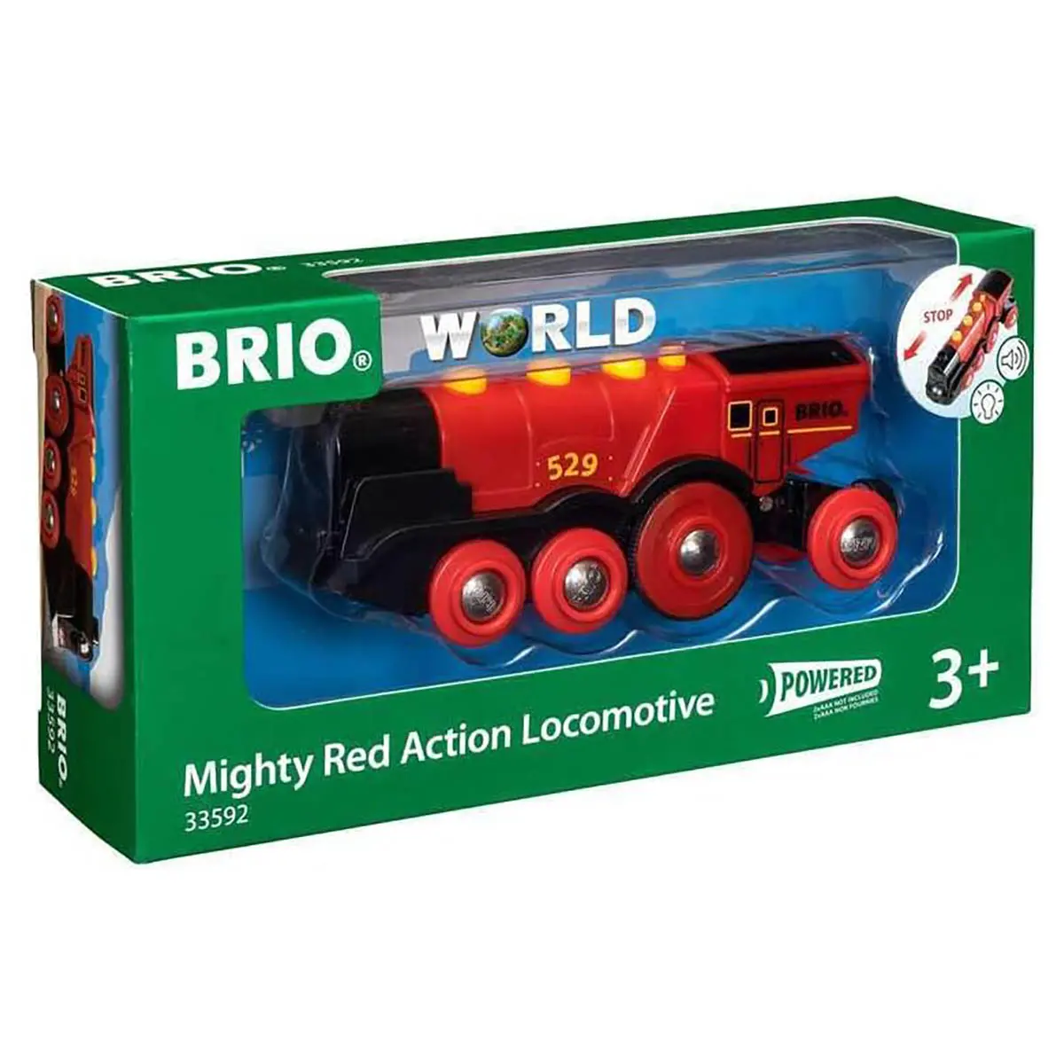 Brio World Mighty Red Action Locomotive 1