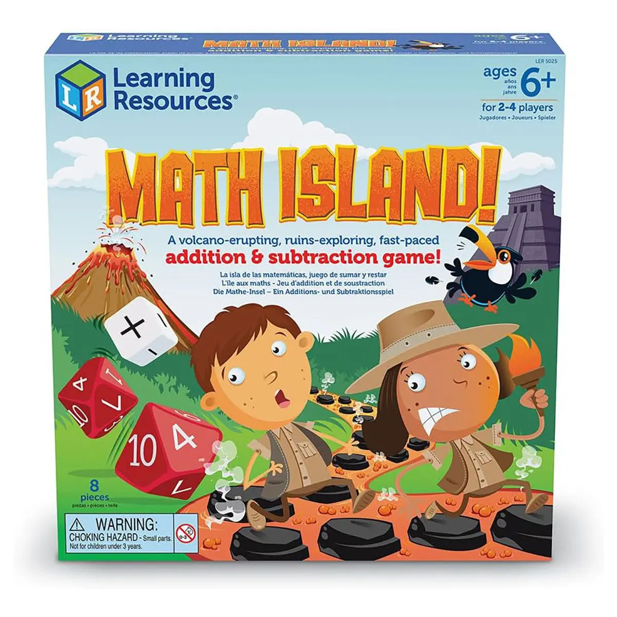 Math Island! Addition & Subtraction Game 1