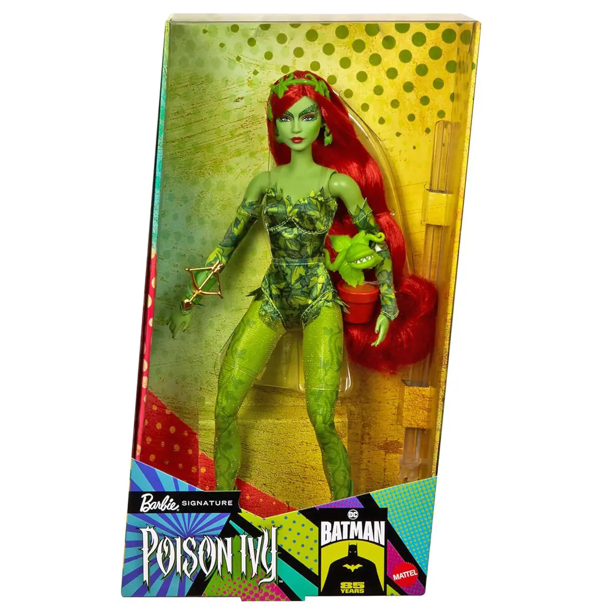 Barbie Signature Poison Ivy Dc Batman Collector Doll 1