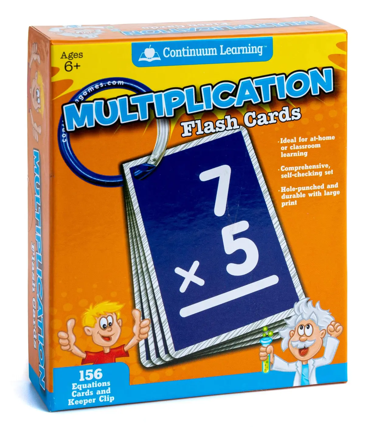 Continuum Learning Multiplication Flash Cards 1