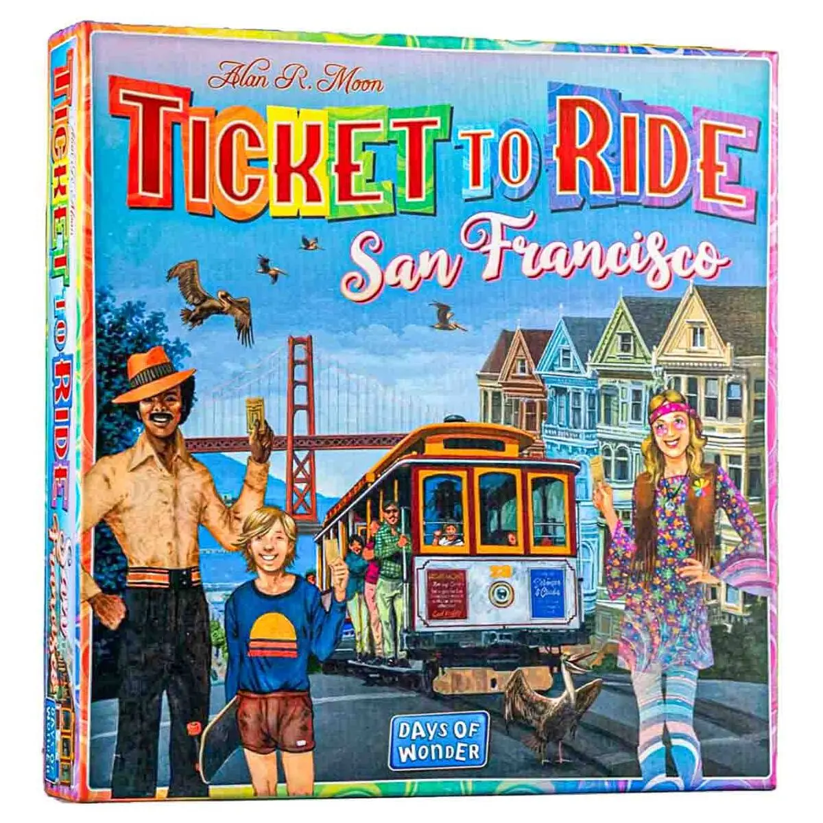 Ticket To Ride: San Francisco Board Game 1