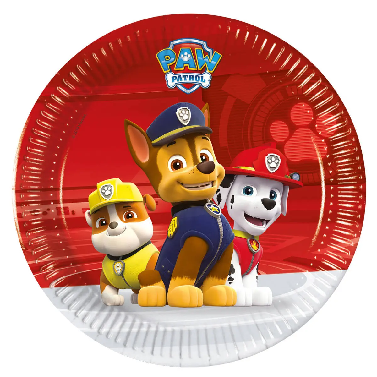 Paw Patrol Paper Plates Pack Of 8 1