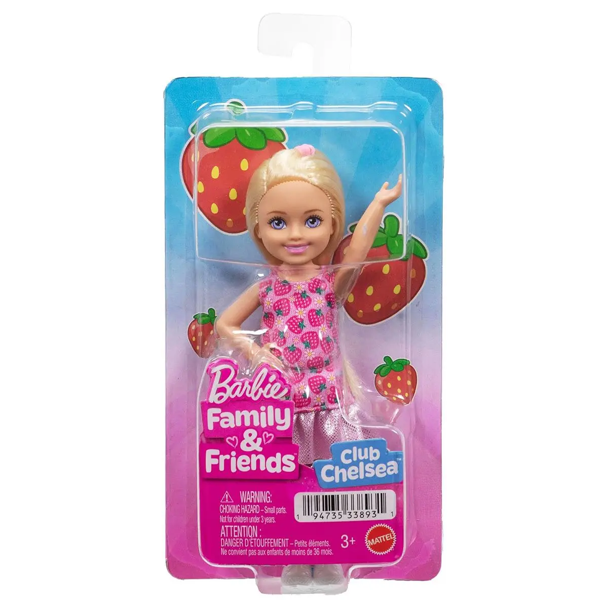 Barbie Family & Friends Club Chelsea 6" Doll With Blonde Hair 1
