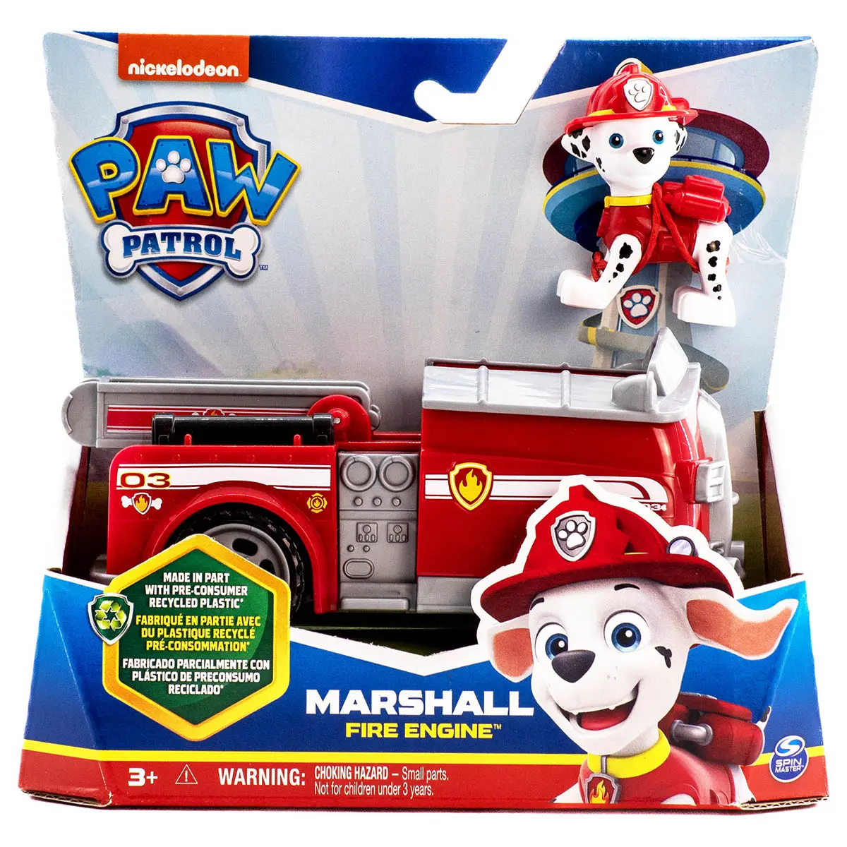 Paw Patrol Marshall Fire Engine Sustainable Vehicle 1