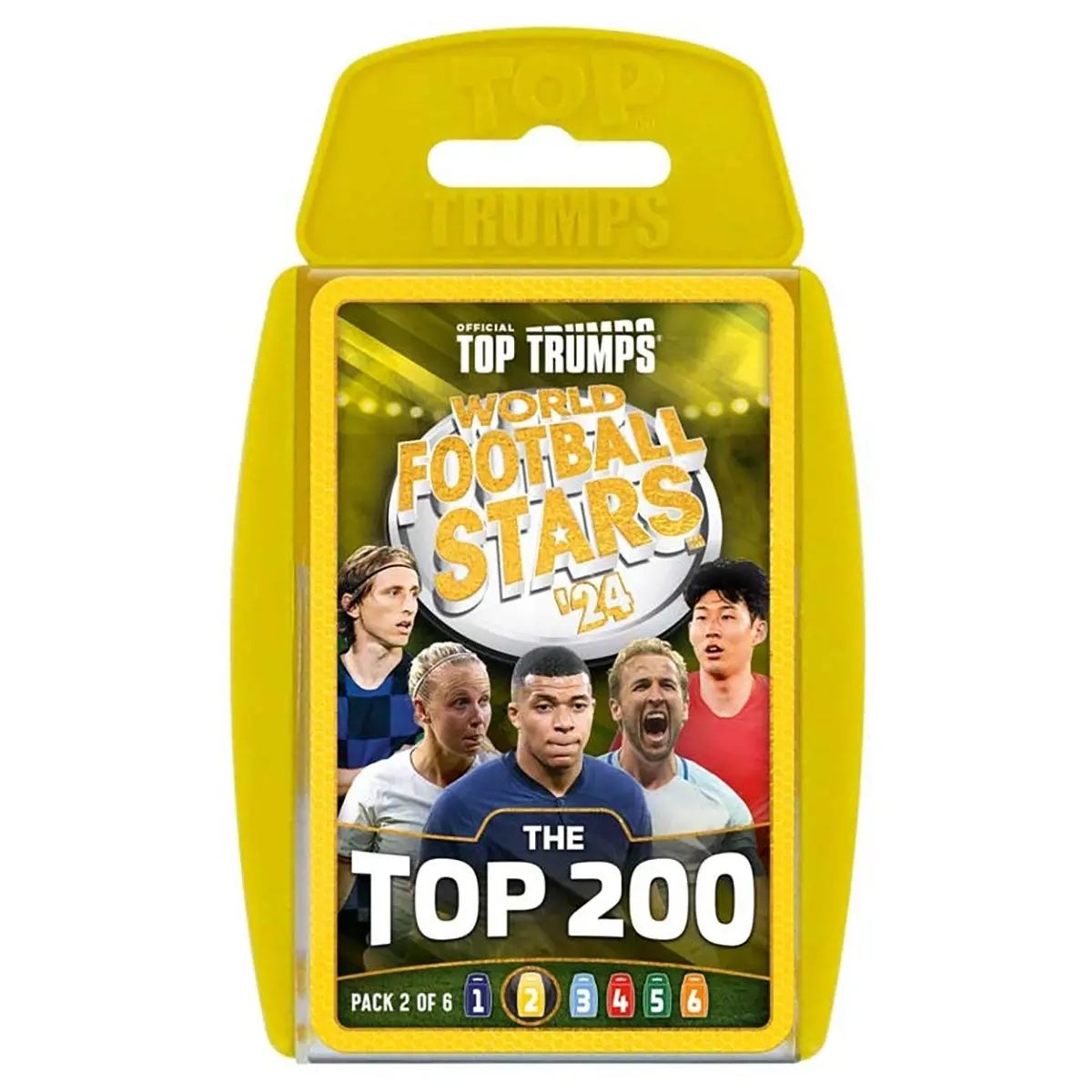 World Football Stars '24 Top 200 Top Trumps Card Game (Pack 2 Of 6) 1