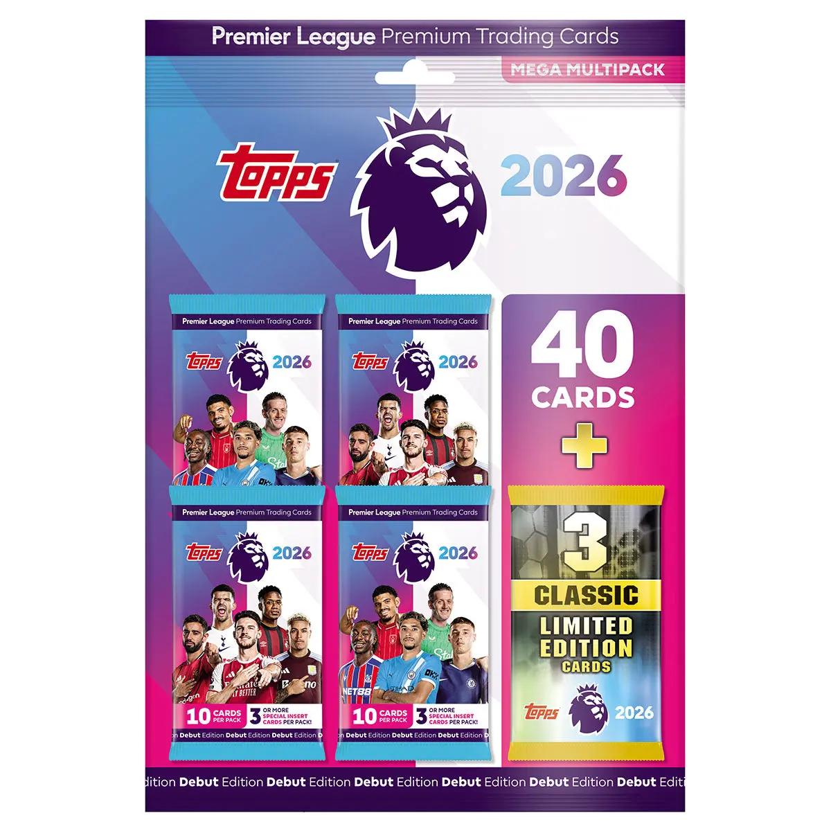 Topps Premier League 2025/26 Premium Trading Cards Mega Multipack 1