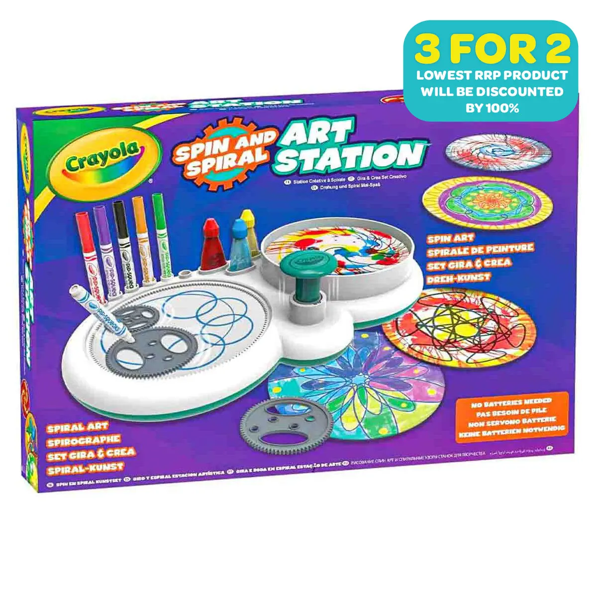 Crayola Spin And Spiral Art Station 1