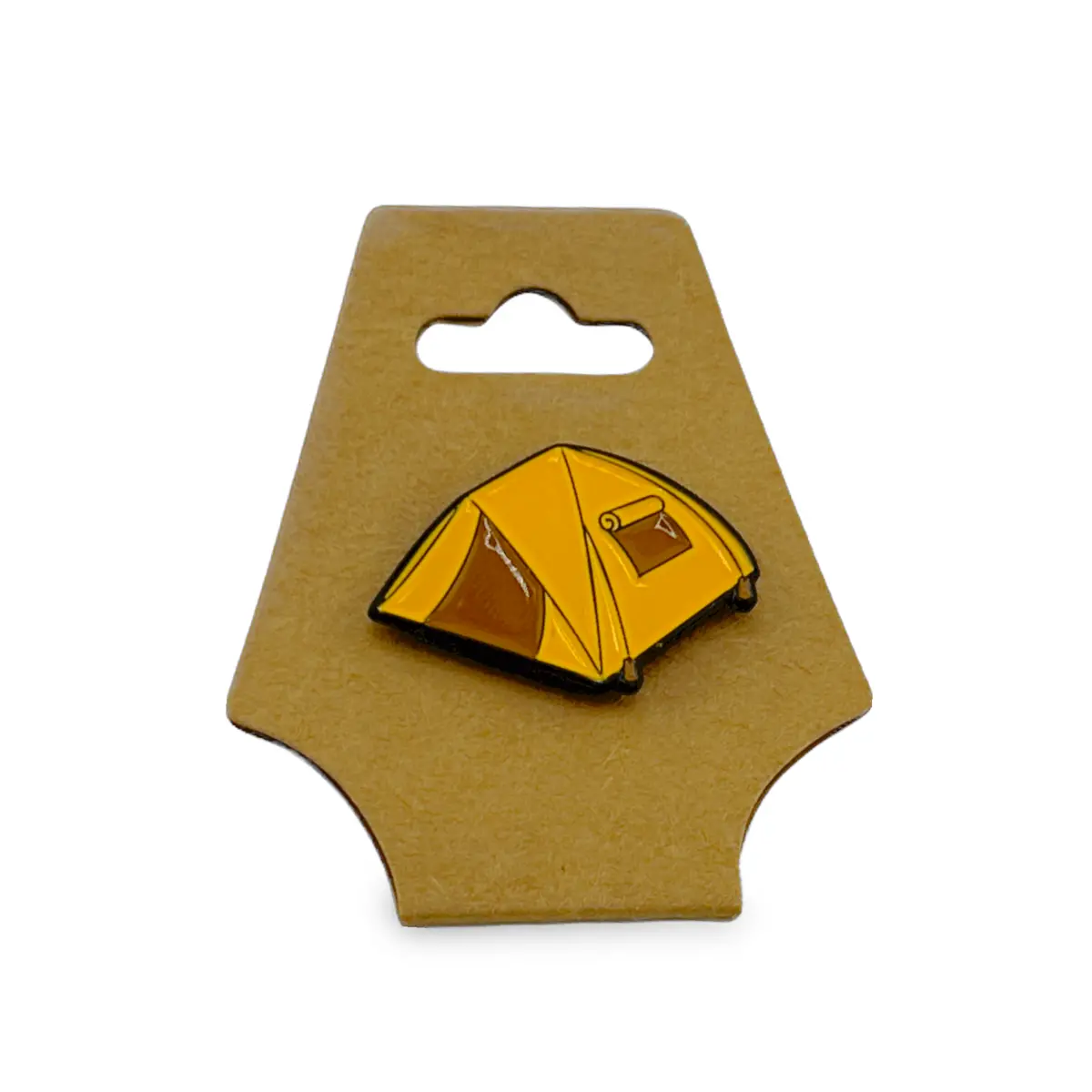 Camping Enamel Pin 1