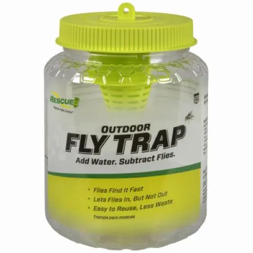 Rescue Ftr-Dt12 Reusable Ready To Use Non-Toxic Fly Trap - Quantity Of 8 1