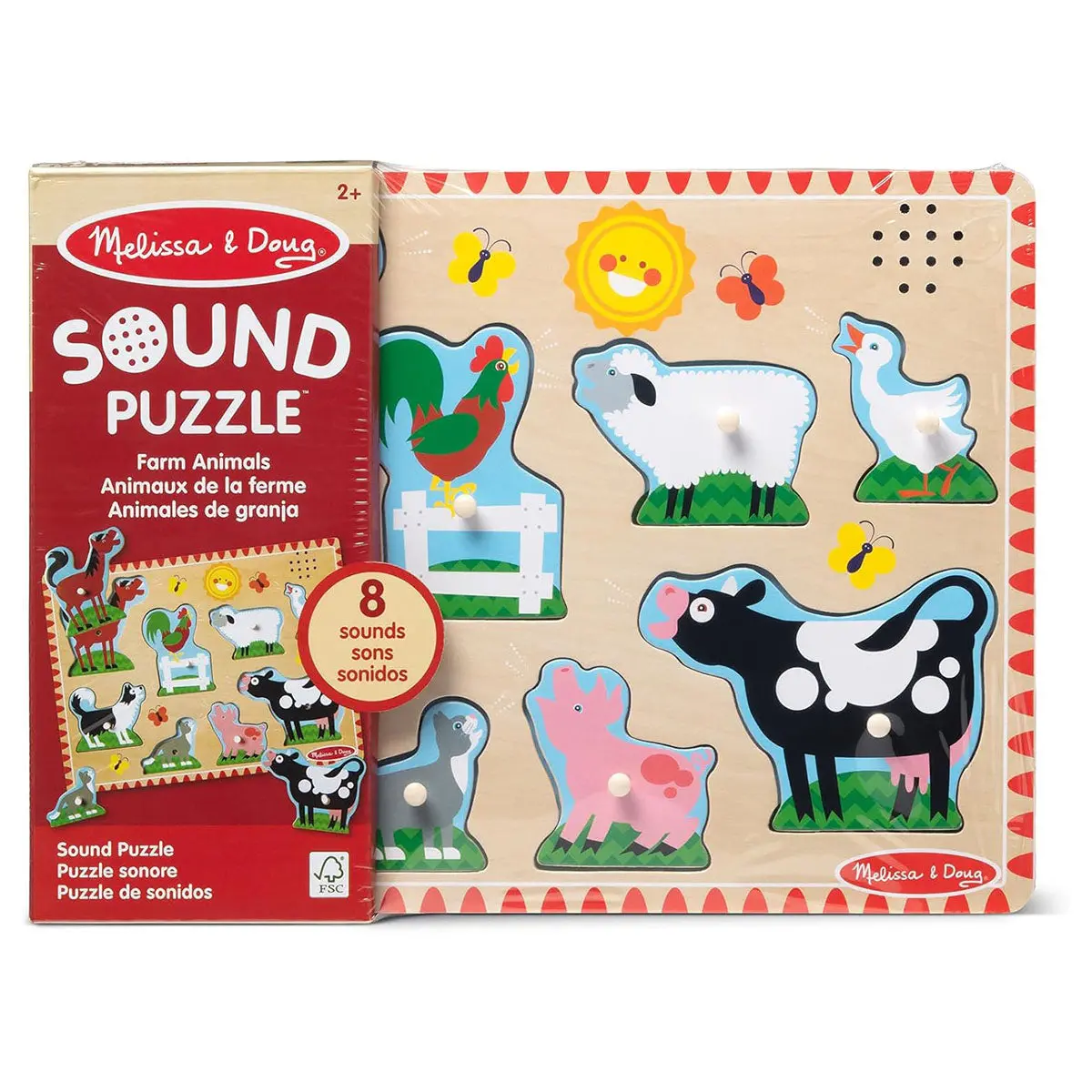 Melissa & Doug Sound Puzzle (Style Vary) 1