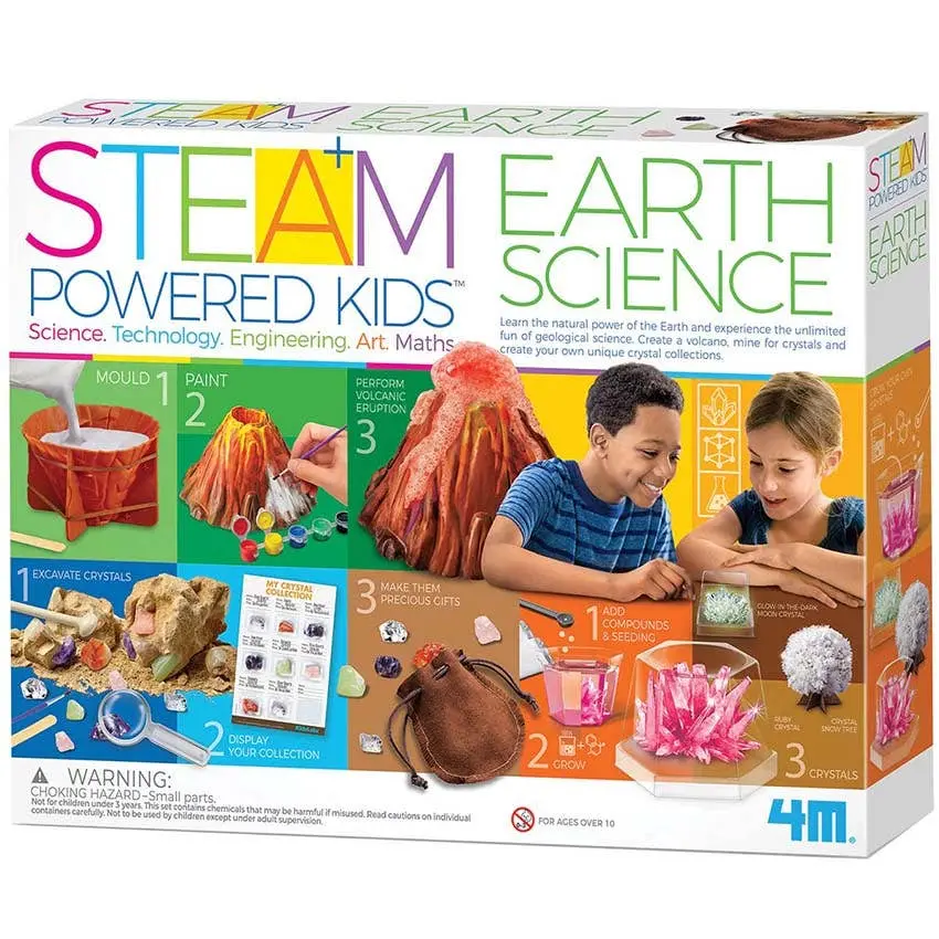 Toysmith - 4M Deluxe Earth Science Kit-Stem Toys For Kids 1