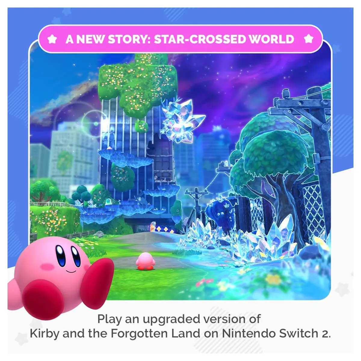 Nintendo Switch 2 Edition: Kirby And The Forgotten Land + Star-Crossed World Game 2