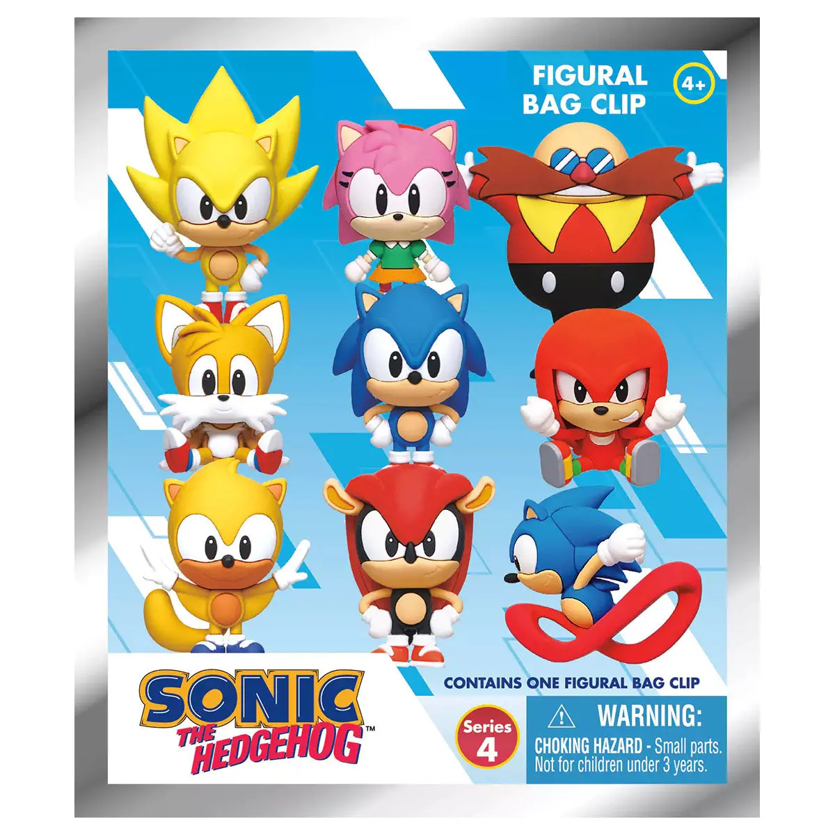 Sonic The Hedgehog Series 4 Figural Bag Clip (Styles Vary) 1