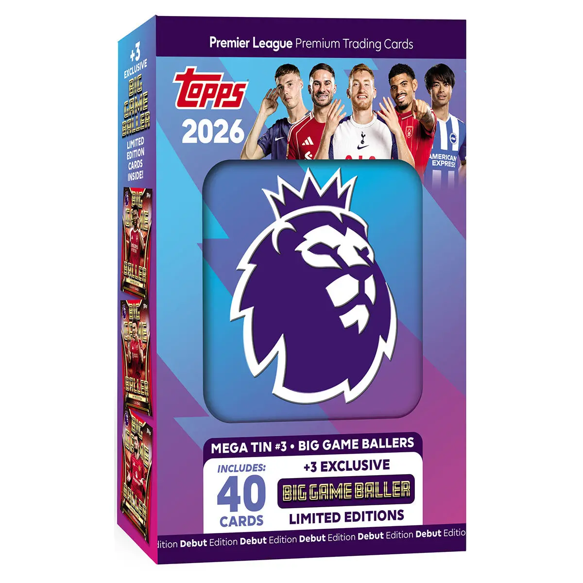 Topps Premier League 2025/26 Premium Trading Cards Mega Tin #3 Big Game Ballers 1