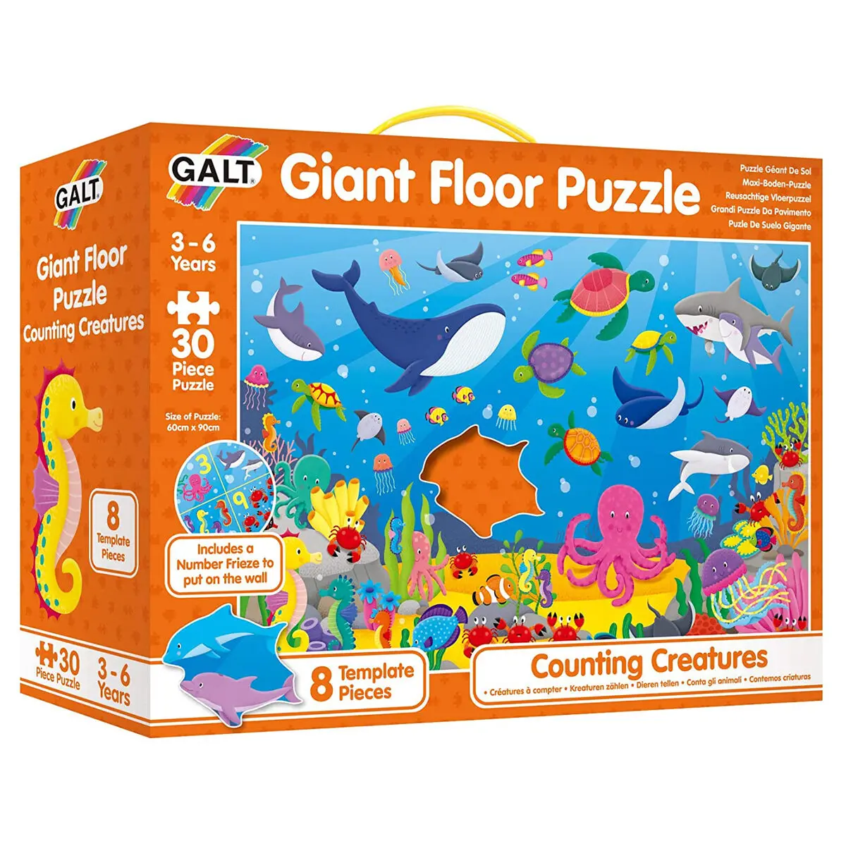Galt Counting Creatures Giant Floor Puzzle 30 Piece 1