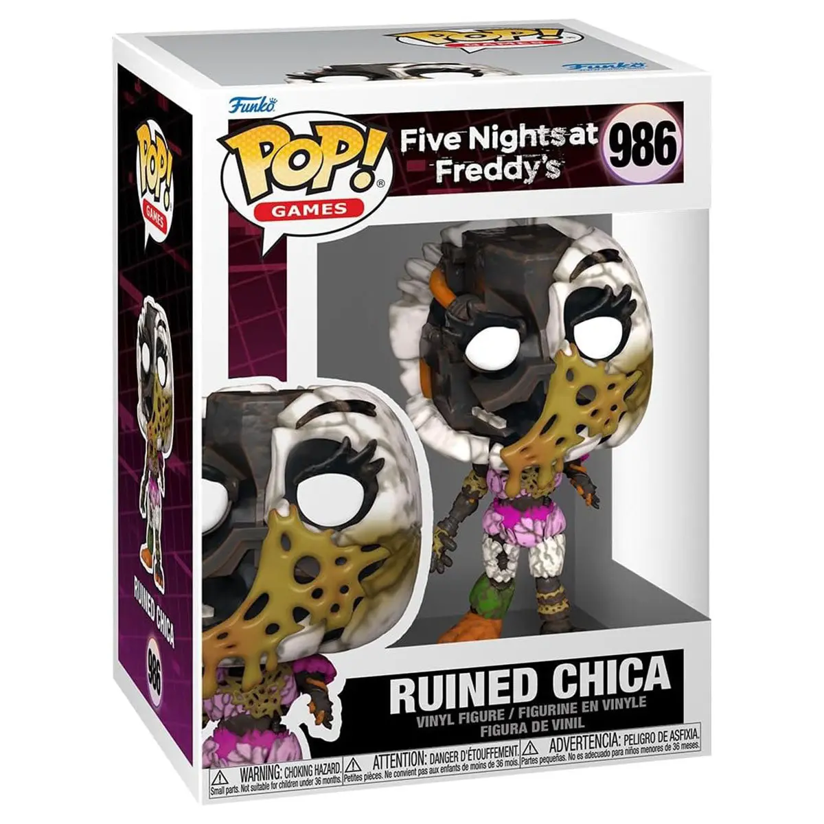 Funko Pop! Games: Five Nights At Freddy's: Ruined Chica Vinyl Figure #986 1