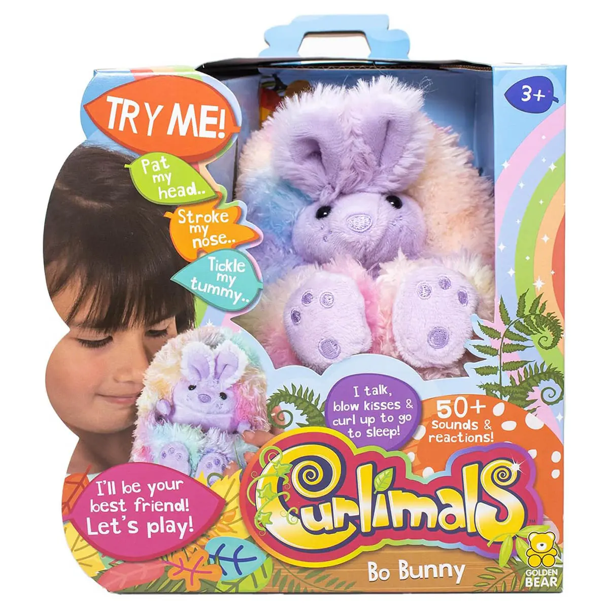 Curlimals Bo Bunny Interactive Pet 1