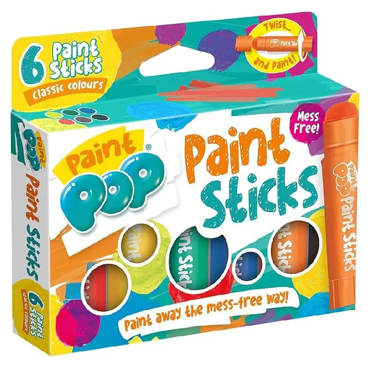 Paint Pop Paint Sticks (6 Pack) 1