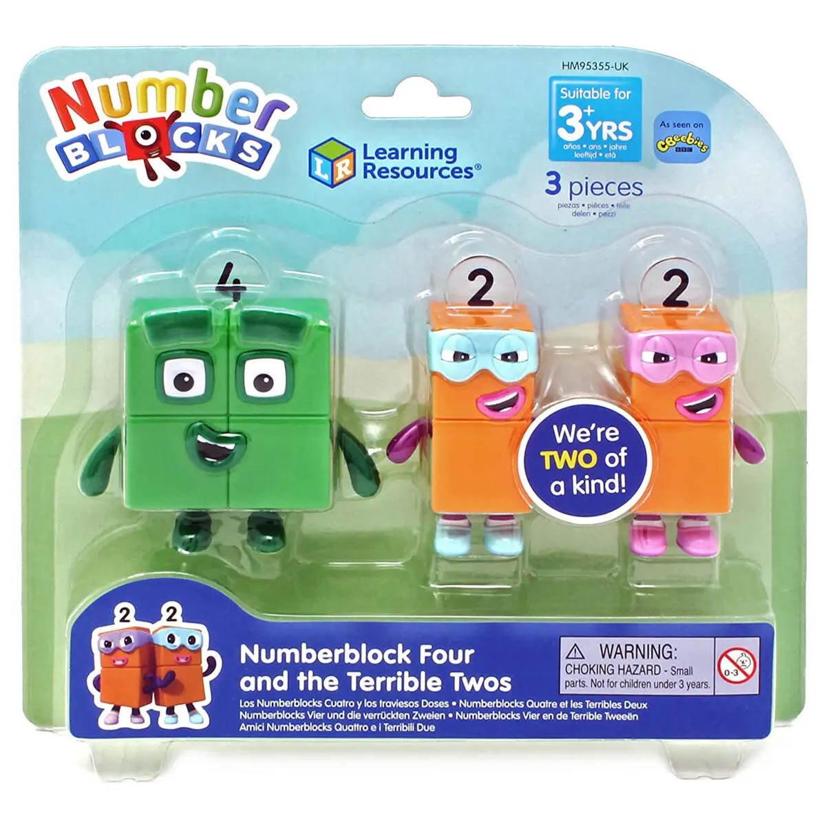 Learning Resources Numberblock Four And The Terrible Twos Set 1
