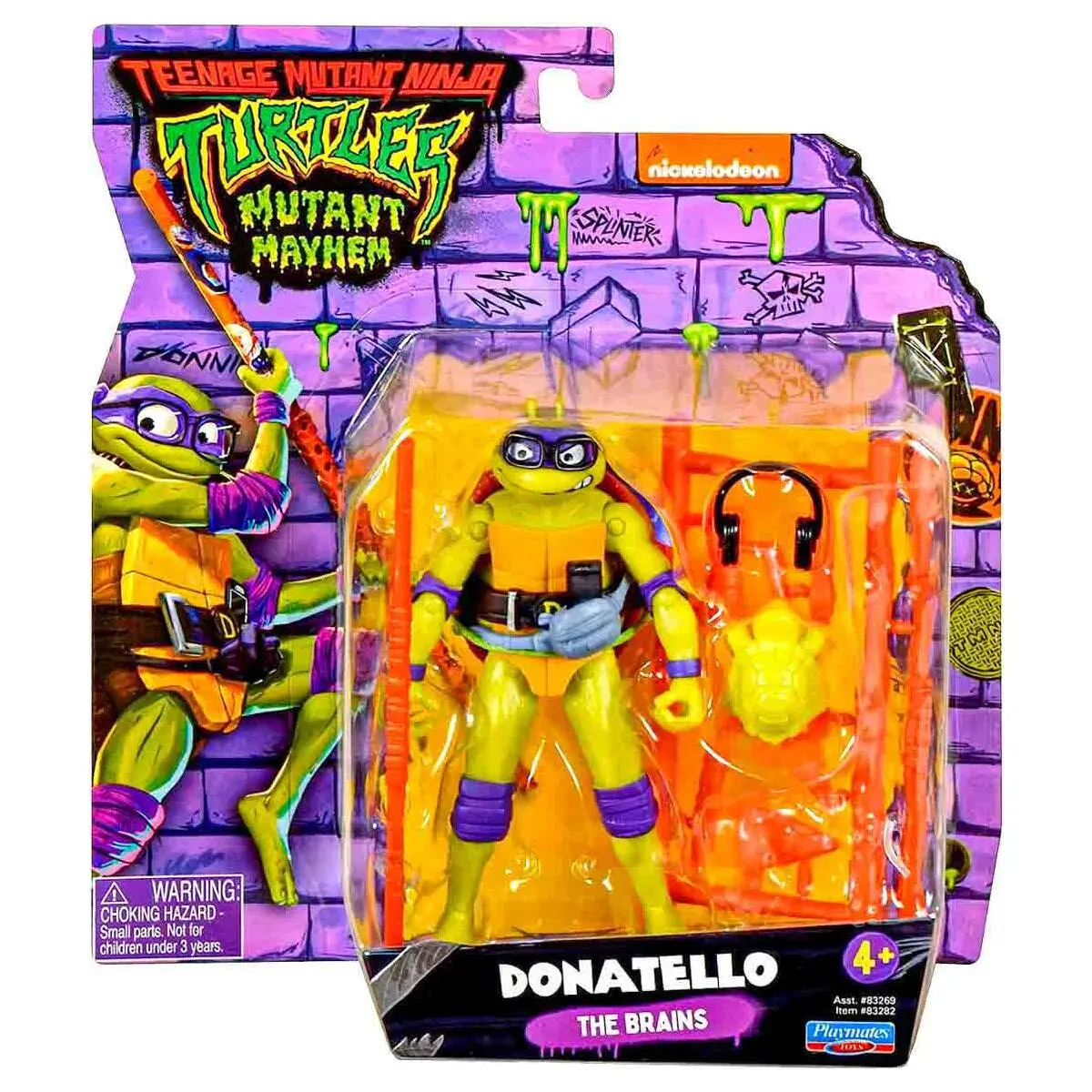 Teenage Mutant Ninja Turtles: Mutant Mayhem Donatello Action Figure 1