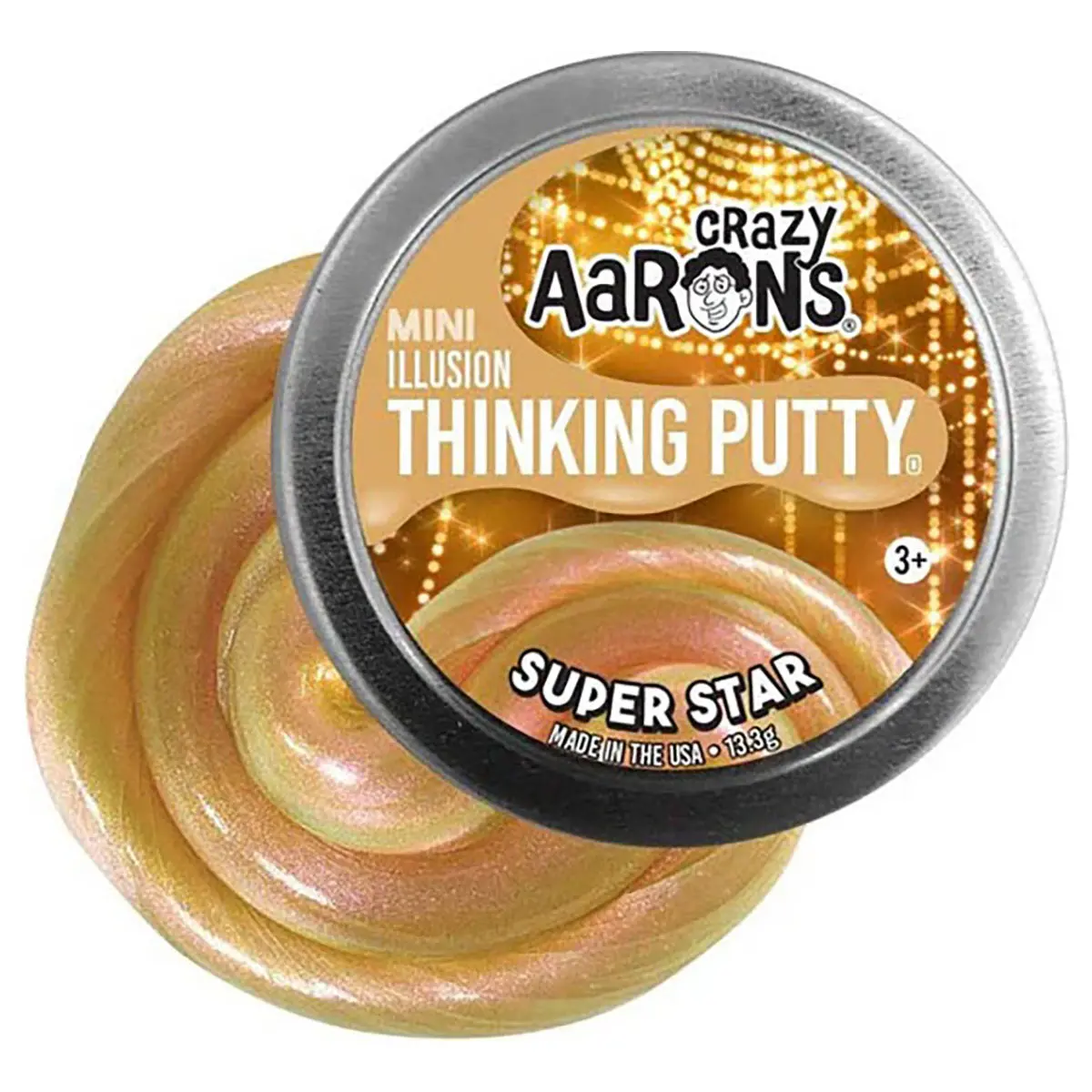 Crazy Aaron’S Super Star Mini Illusion Thinking Putty 13.3G 1