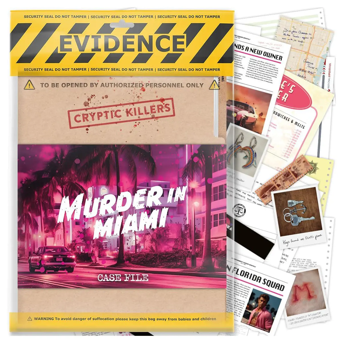 Cryptic Killers: Murder In Miami Game 1