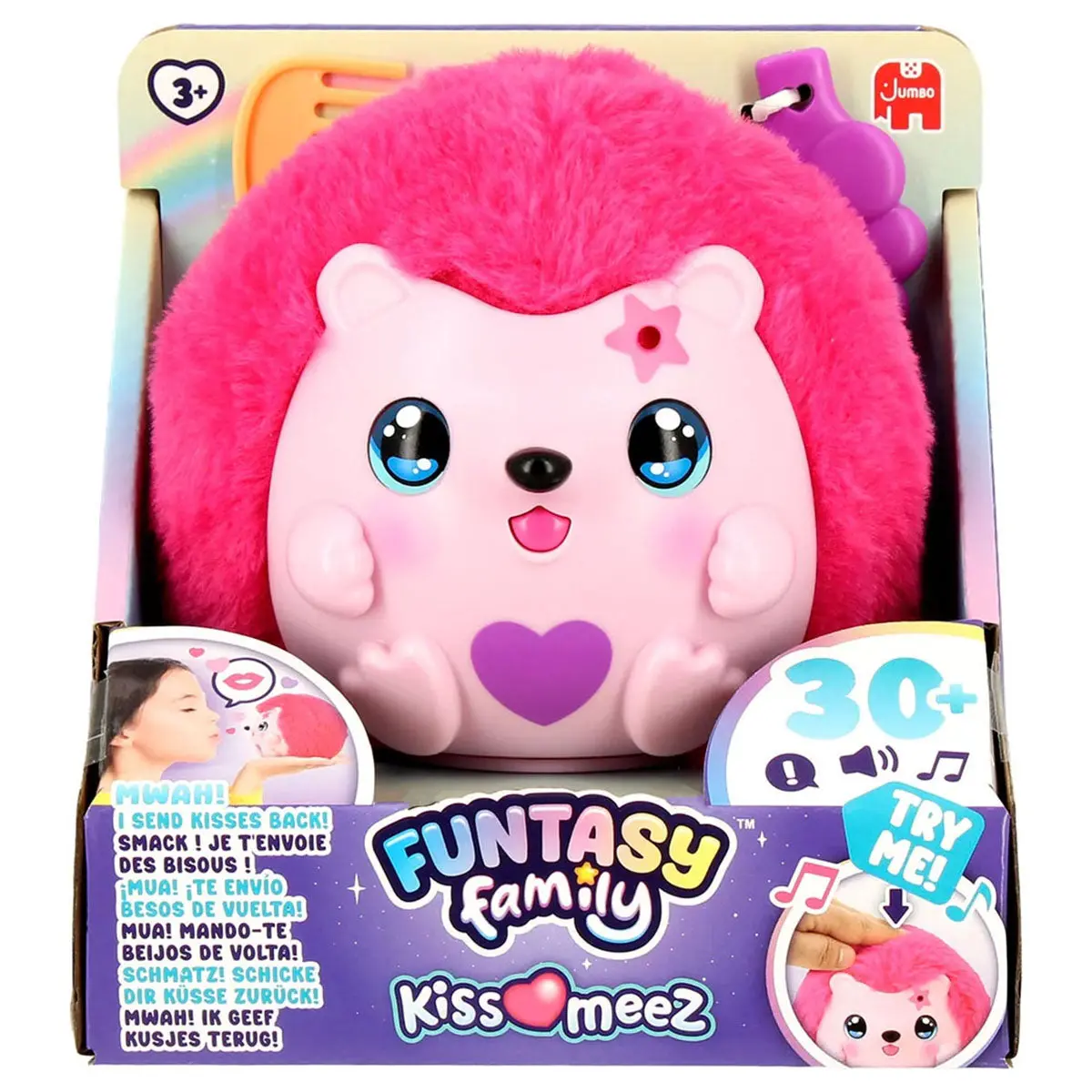 Funtasy Family Kiss Meez Hedgehog Interactive Pet 1