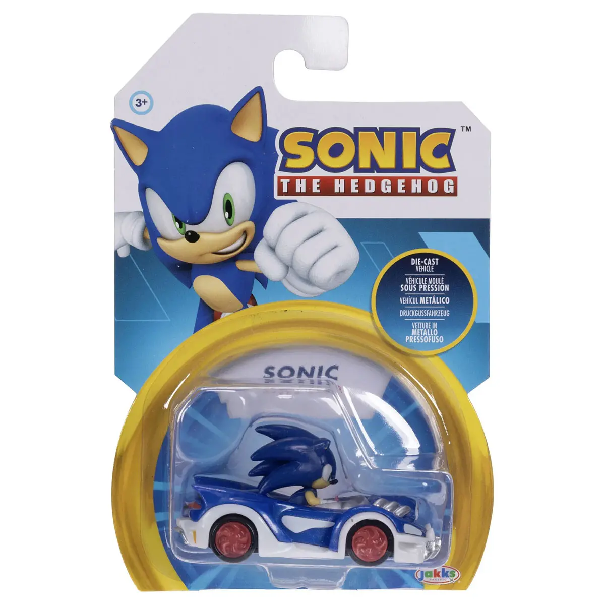 Sonic The Hedgehog Sonic 1:64 Die-Cast Vehicle 1