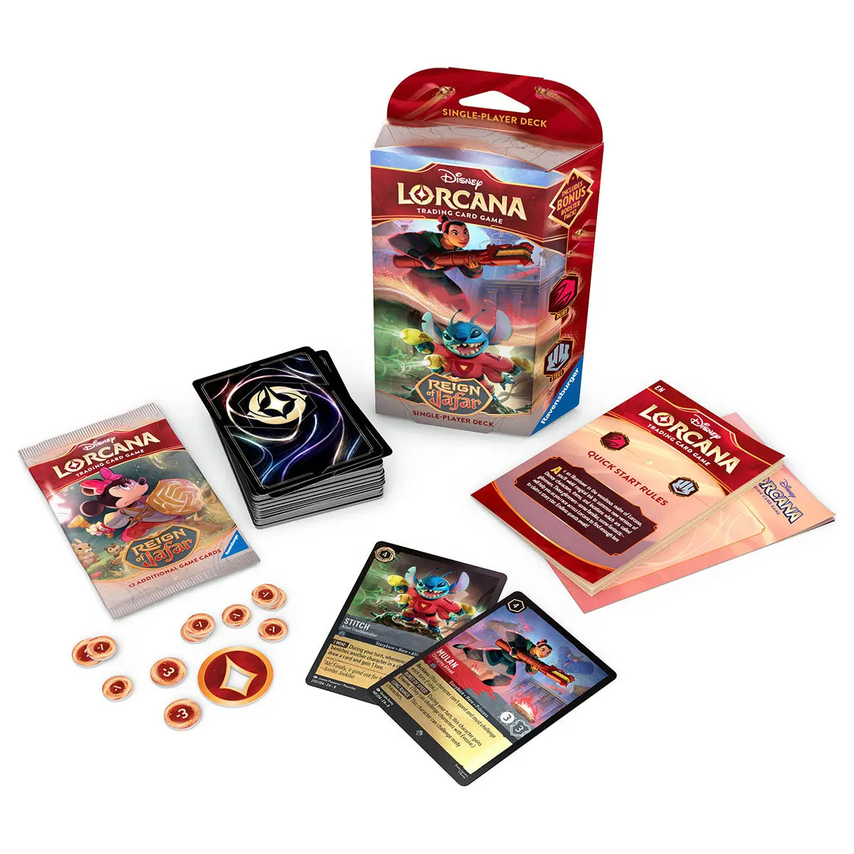 Disney Lorcana Trading Card Game: Reign Of Jafar Single Player Deck B 2