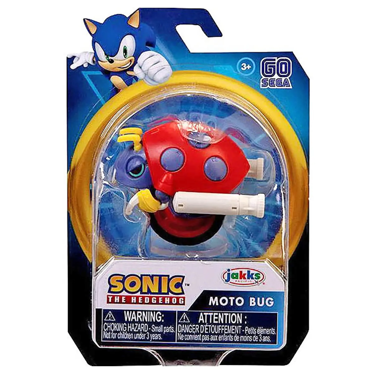 Sonic The Hedgehog Moto Bug 2.5" Figure 1