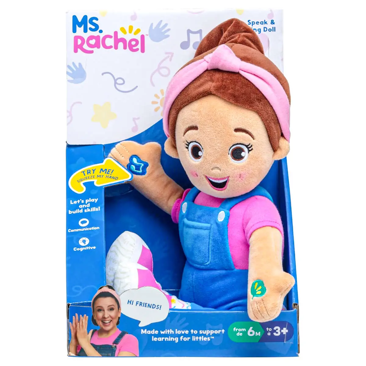 Ms. Rachel Speak & Sing Doll 1
