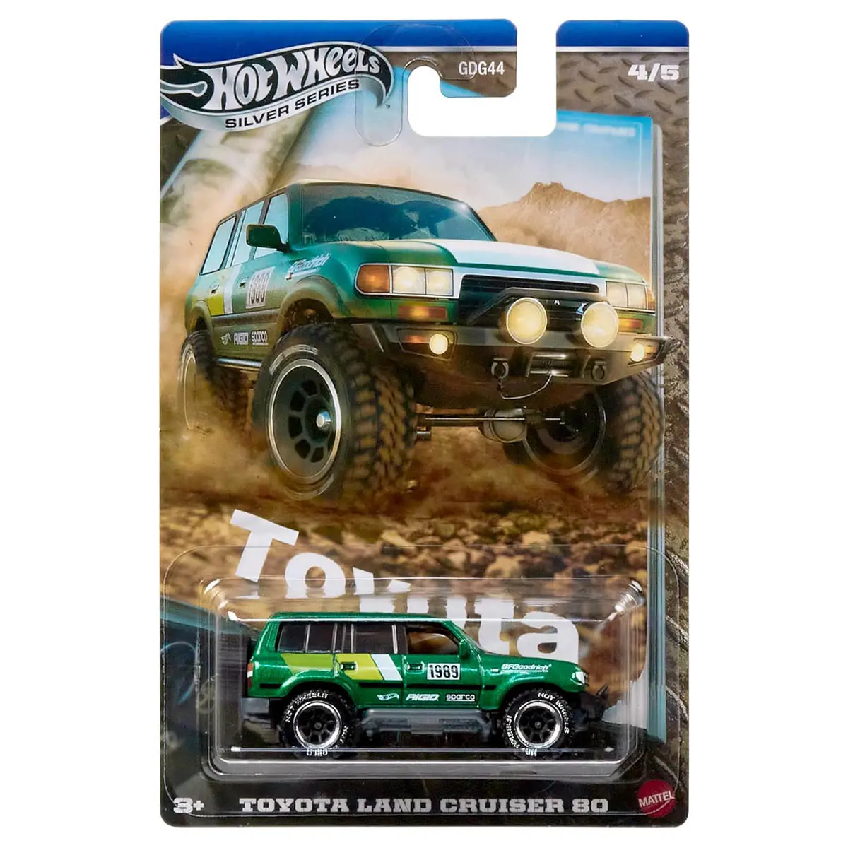 Hot Wheels Silver Series: Toyota Land Cruiser 80 Car (4/5) 1
