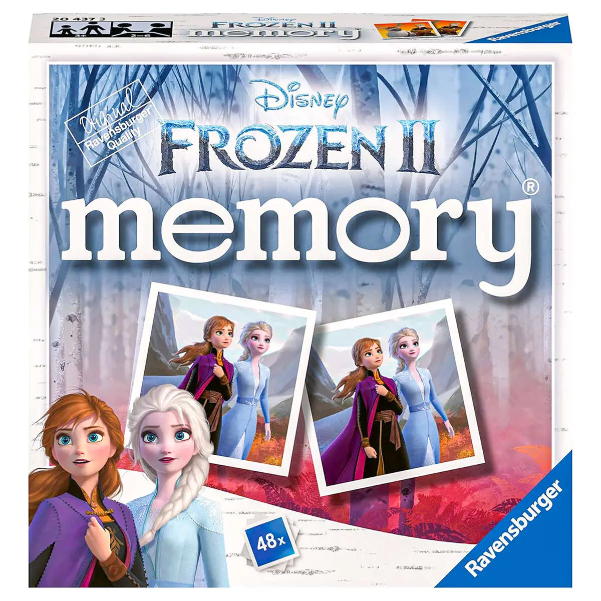 Disney Frozen Ii Mini Memory Card Game 1
