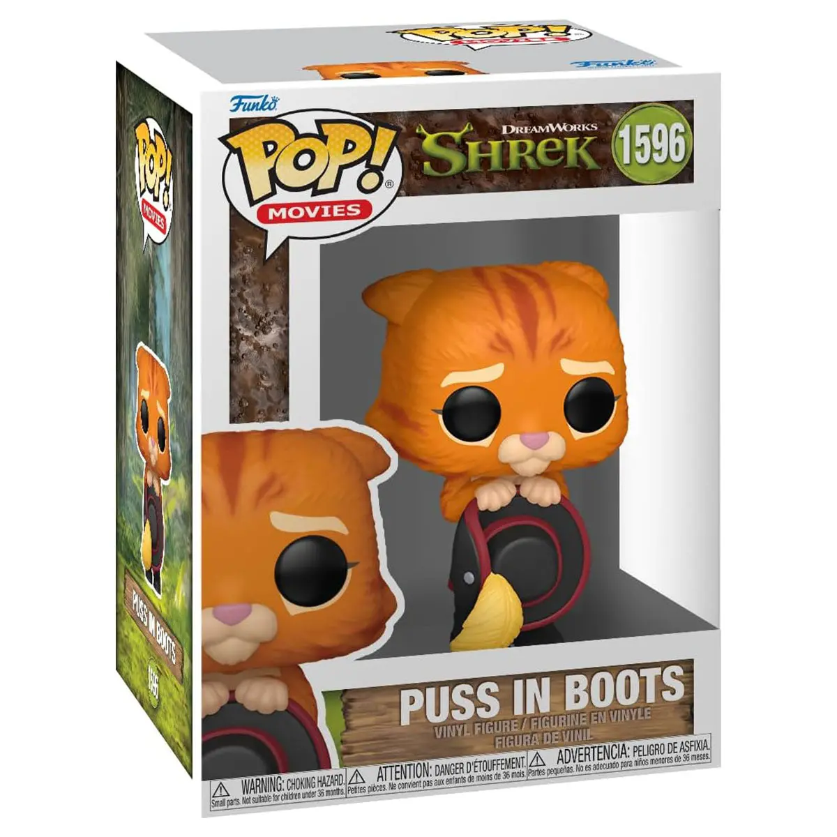 Funko Pop! Movies: Shrek: Puss In Boots Vinyl Figure #1596 1