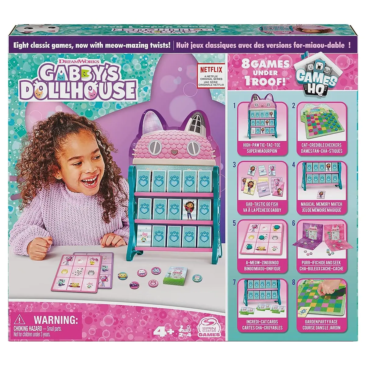 Gabby's Dollhouse Games Hq Set 1