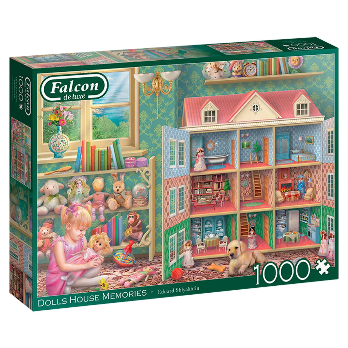 Falcon De Luxe Dolls House Memories Puzzle 1000 Piece 1