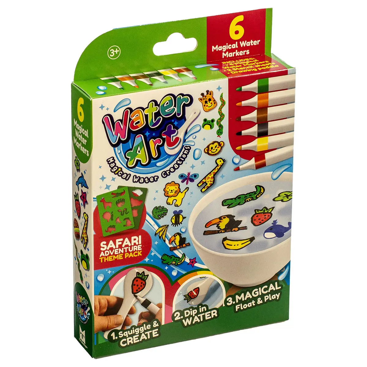 Water Art Safari Adventure Theme Pack 1