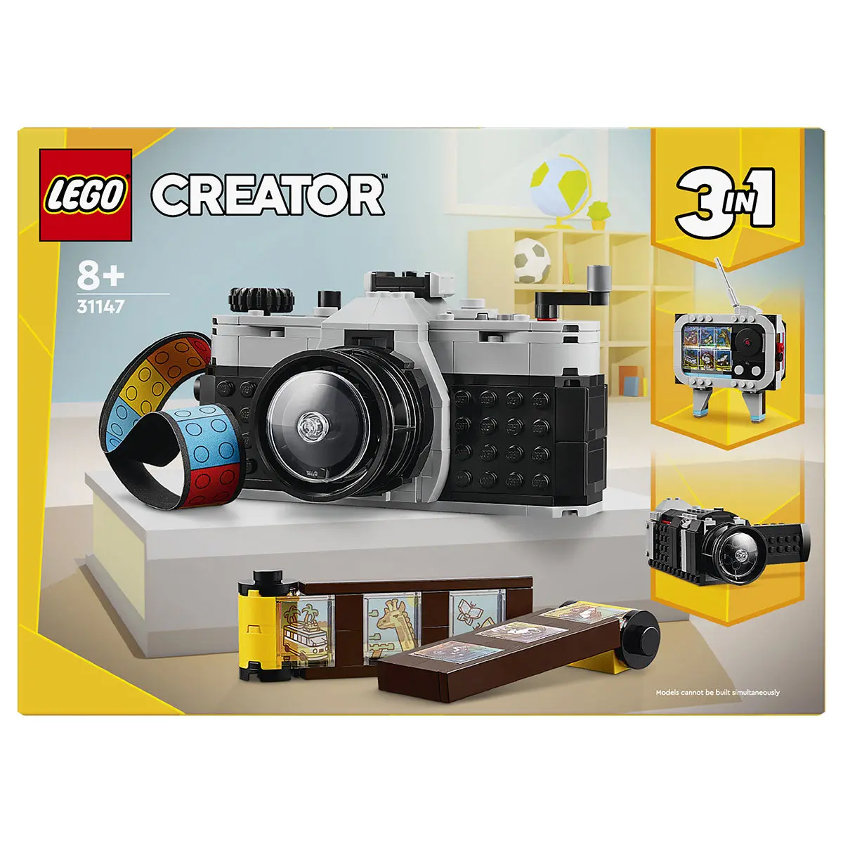 Lego Creator 3 In 1 Retro Camera Building Set 1