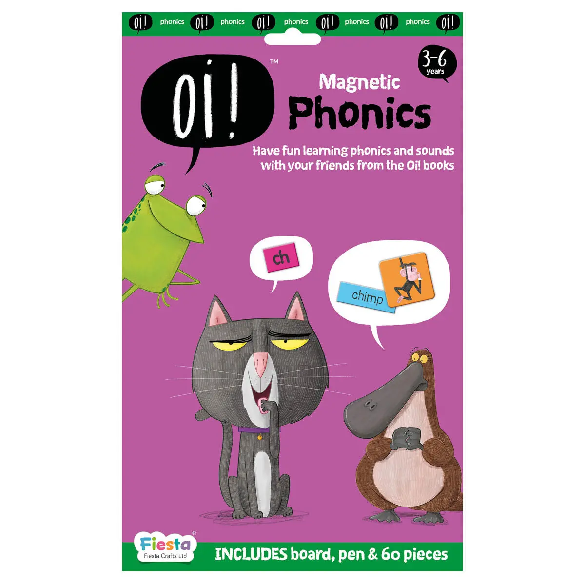 Fiesta Crafts Oi! Magnetic Phonics Set 1